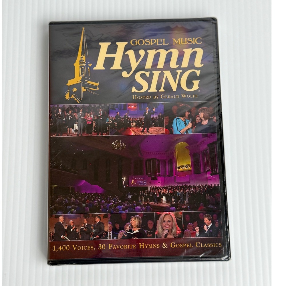New Sealed Gospel Music Hymn Sing DVD 2014 Gerald Wolfe 30 Favorite Hymns